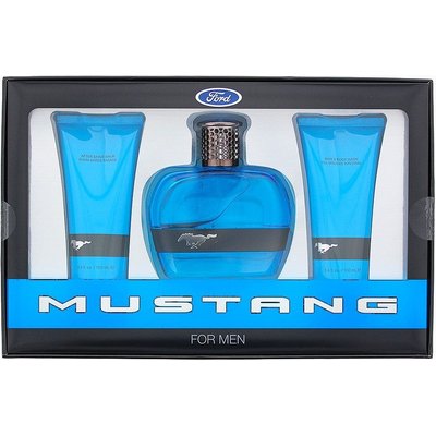 Mustang Blue Gift Set for Him (3 Piece) Image