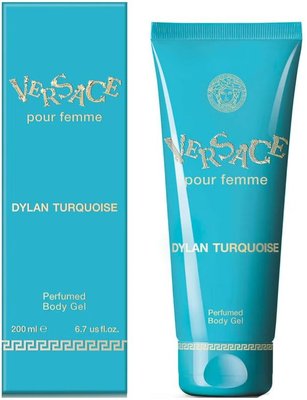Versace Pour Femme Dylan Turquoise Perfumed Body Gel (200ml) Image