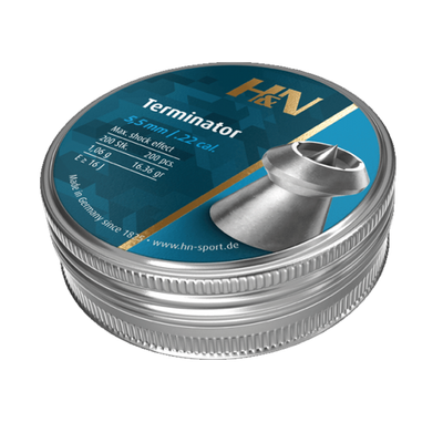 H&N Terminator Pellets 5.5mm 16.36gr (200 pieces) Image
