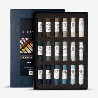 Unison Colour Additional 37-54 Soft Pastel Set (Set of 18) Image