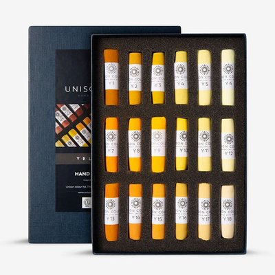 Unison Colour Yellow Soft Pastel Set (Set of 18) Image