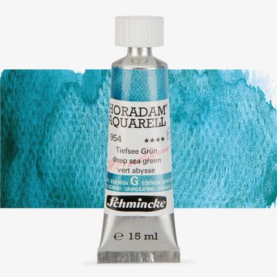 Schmincke Horadam Supergranulation Watercolour - Deep Sea Green (15ml) Image