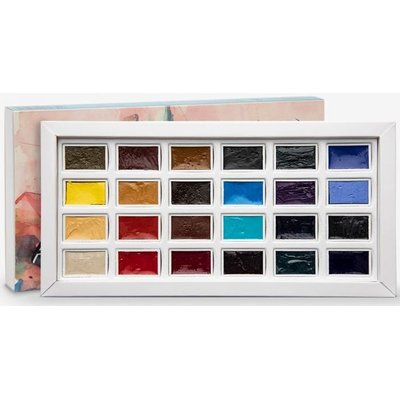 Roman Szmal Aquarius Watercolour Paint - Pasqualino Fracasso Set (24 Colours) Image