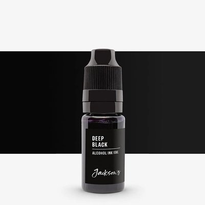 Jackson's Alcohol Based Ink - Deep Black (10 ml) Image