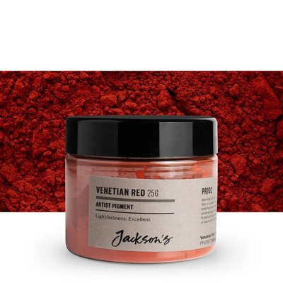 Jackson's Artist Pigment - Venetian Red (25g in 50ml Jar) Image
