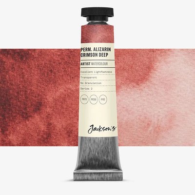 Jackson's Artist Watercolour Paint - Permanent Alizarin Crimson Deep (21 ml) Image