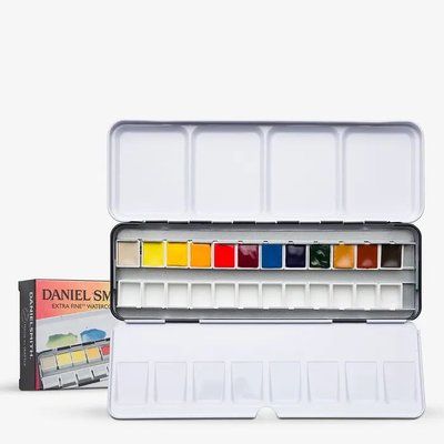 Daniel Smith Watercolour Paint Set (12 Colours)(Half Pan) Image