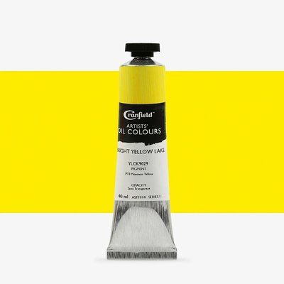 Cranfield Artists' Oil Paint - Bright Yellow Lake (40ml) Image
