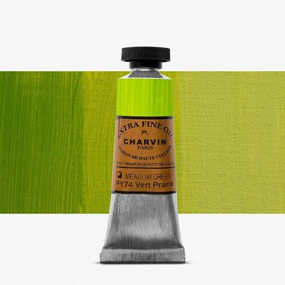 Charvin Artist Oil Paint - Meadow Green (20 ml) Image