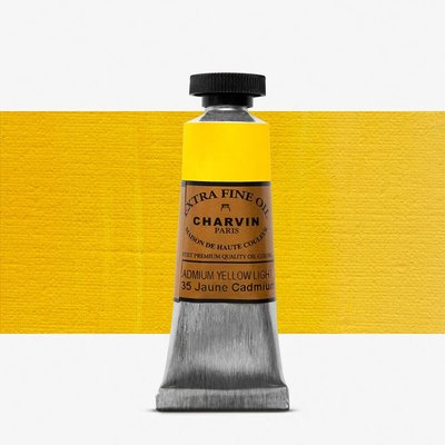 Charvin Artist Oil Paint - Light Cadmium Yellow (20 ml) Image