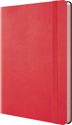 Bantex A5 PU Flexicover Lined Journal Notebook - Melon (160 Pages) Image