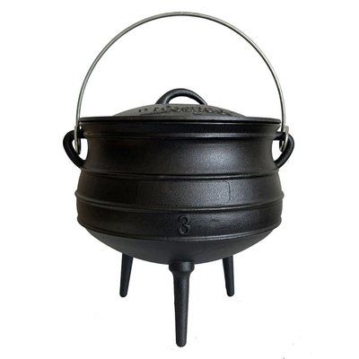 Lifespace Cast Iron No 3 Potjie Pot - 7,8lt Image