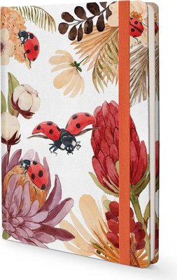 Paperjam A5 Designer Luscious Lady Bugs Journal Image