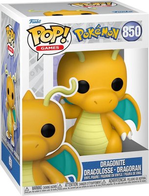 Funko Pop! Games: Pokémon Vinyl Figure - Dragonite Image