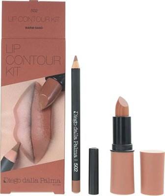 Diego Dalla Palma Lip Contour Kit Warm Sand 502 Gift Set (2 Piece) Image