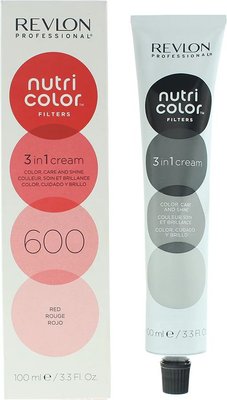 Revlon Nutri Color Filters 600 Red 3-In-1 Hair Colour (100ml) Image
