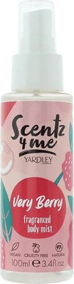 Yardley Scentz 4 Me Very Berry Fragranced Body Mist (100ml) Image