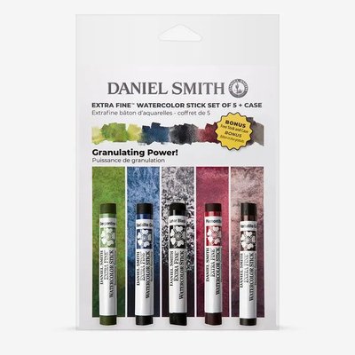Daniel Smith Watercolour Paint Stick Set - Granulating (5 Colours) Image