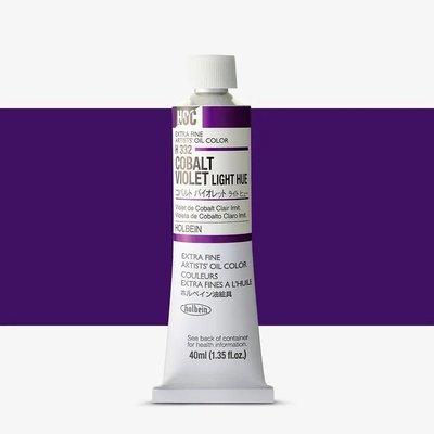 Holbein Artists' Extra Fine Oil Paint - Cobalt Violet Light Hue (40 ml) Image