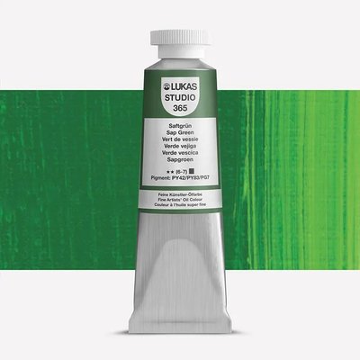 Lukas Studio Oil Paint - Sap Green (37 ml) Image