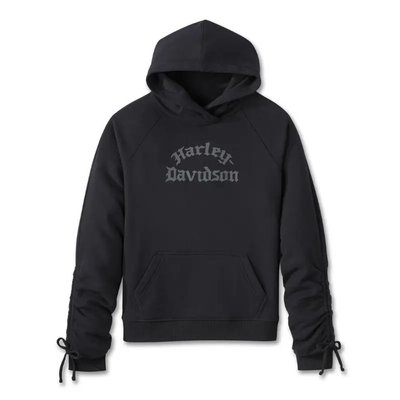 Women's Wild Cat Bar & Shield Raglan Hoodie - M Image