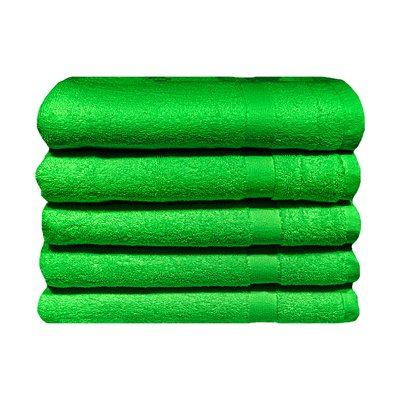 Bunty Plush 100% Cotton Bath Mat (Jasmine Green)(Pack of 5)(750gsm)(50 x 80cm) Image