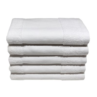 Bunty Plush Velour Premium Golf Towel (Optical White)(Pack of 120)(450gsm) Image