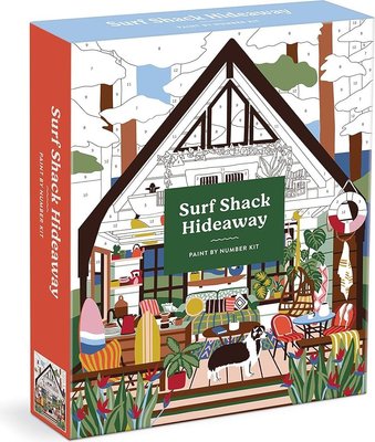 Surf Shack Hideaway 11 x 14 Paint By Number Kit Image