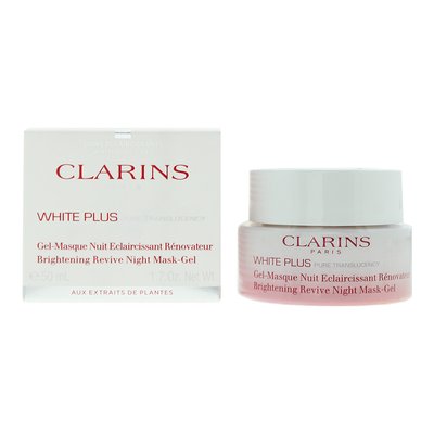 Clarins White Plus Brightening Night Mask Gel (50ml) Image