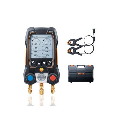 Testo 550s Digital Refrigeration Manifold Basic Kit Image