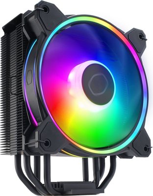 Cooler Master Hyper 212 Halo Black Edition ARGB 120mm Tower CPU Air Cooler Image