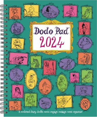 The Dodo Pad Original Desk Diary 2024 - Week to View, Calendar Year Diary Image