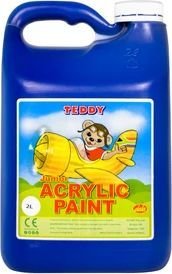 Teddy Junior Acrylic - 3 Blue (2L) Image
