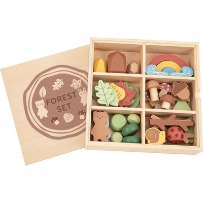 TookyToy - My Little Forest Wooden Sorting Play Box Image