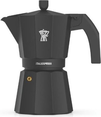 Italexpress 6 Cup Stove Top Coffee Maker - Black Image