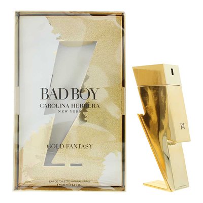 Carolina Herrera Bad Boy Gold Fantasy Eau de Toilette (100ml) Image