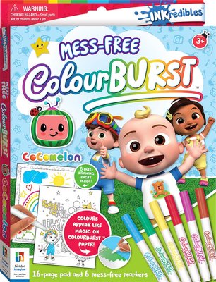 Inkredibles CoComelon Mess-Free Colour Burst Kit Image