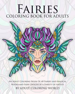 Fairies Coloring Book For Adults Image