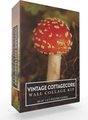 Vintage Cottagecore Wall Collage Kit Image