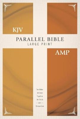 KJV, Amplified, Parallel Bible, Large Print, Hardcover, Red Letter Image