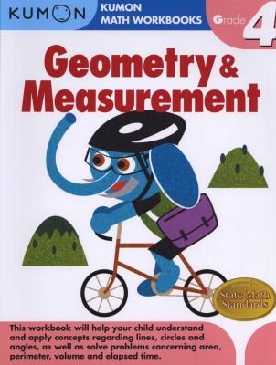 Geometry & Measurement Grade 4 Math Workbook Image