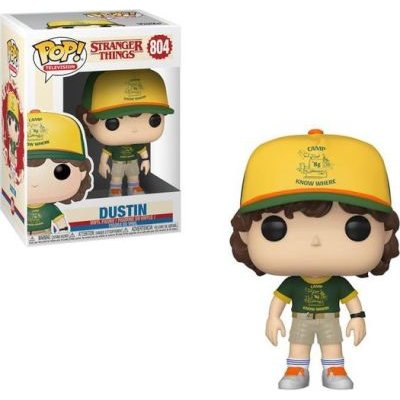 Funko Pop! Stranger Things Figurine (Dustin) Image
