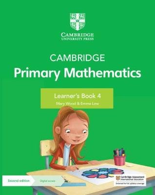 Cambridge Primary Mathematics Learner's Book 4 with Digital Access (1 Year) Image