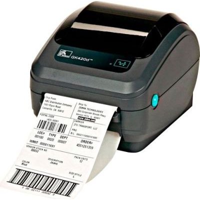 Zebra GK420 DT Direct Thermal Desktop Printer picture