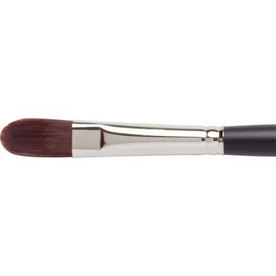 Jackson's Shinku Filbert No. 8 Red Synthetic Bristle Hair Brush Image