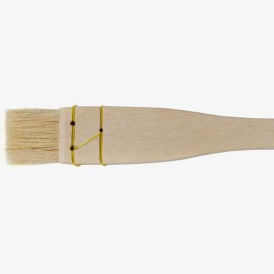 Jackson's Hake White Flat Goat Hair Brush (24 mm) Image