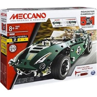 Meccano: Roadster Pull Back Car (5-In-1) Image