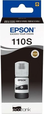Epson 110S EcoTank Black Ink Bottle (40ml) Image