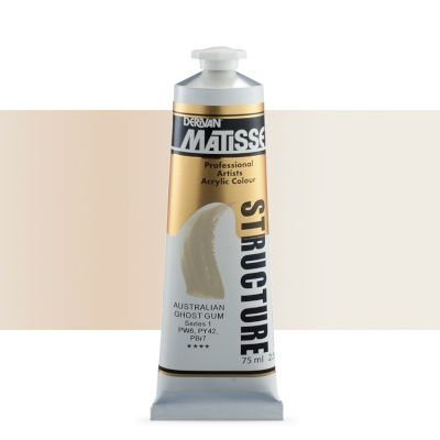 Derivan Matisse Structure Acrylic Paint (75ml Tube)(Australian Ghost Gum) Image