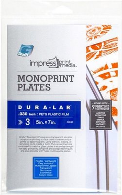 Grafix Impress Print Media Monoprint Plate (5x7")(3 Pack) Image